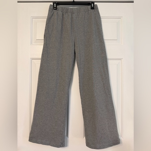 Brandy Melville Pants - Brandy Melville Gray Wide Leg Pants